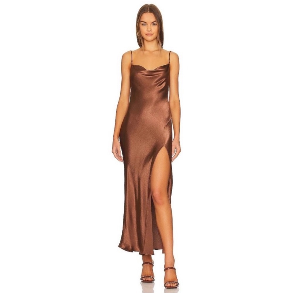 BEC + BRIDGE Annika cowl maxi dress